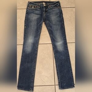 True Religion Straight Leg Denim